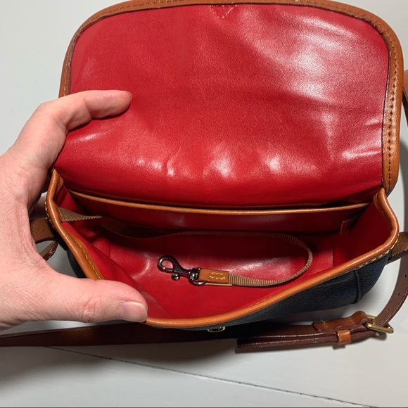 Dooney & Bourke CrossBody leather Purse navy - Picture 8 of 16